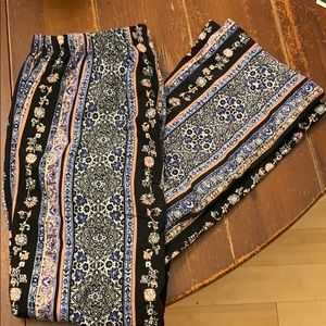 Flare bottom fancy pants